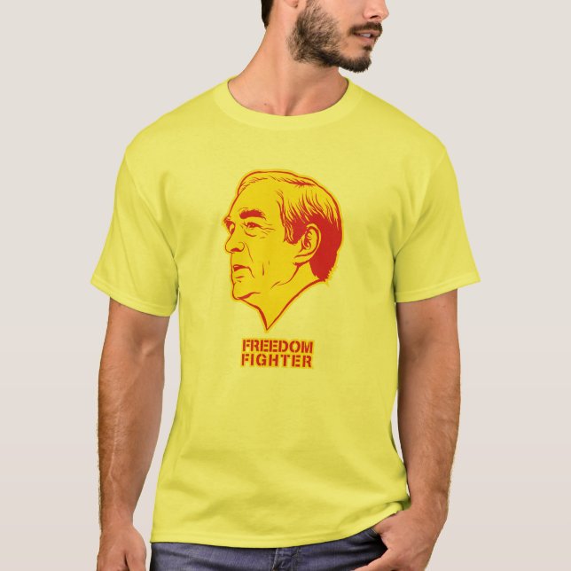 Skjorta för Ron Paul frihetskämpe Tröja (Framsida)