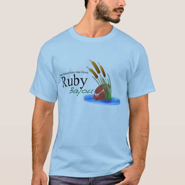 Skjorta för Rubyflodarmlogotyp Tee Shirt (Framsida)