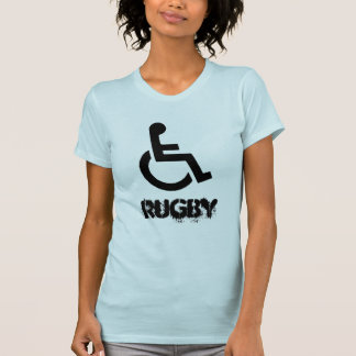 Skjorta för rullstolRugbyMurderball sport T-shirt