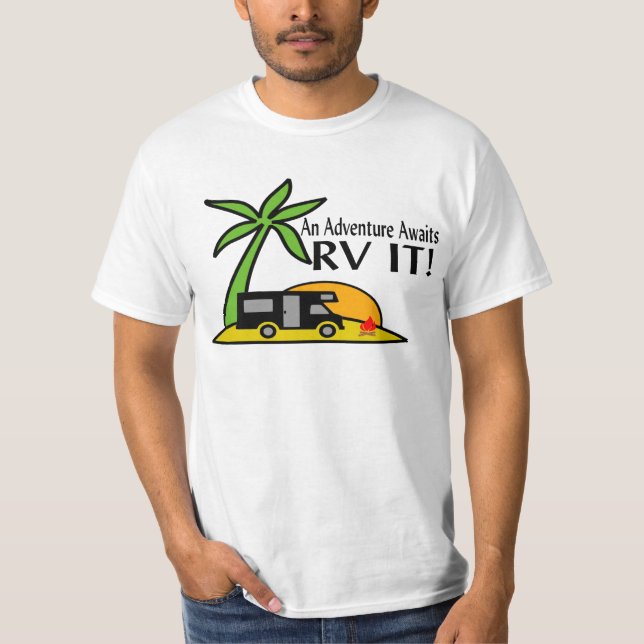 Skjorta för RV-äventyrutslagsplats Tee Shirt (Framsida)