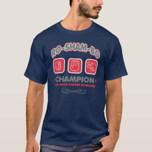 Skjorta för sax T för sten papper T-shirt