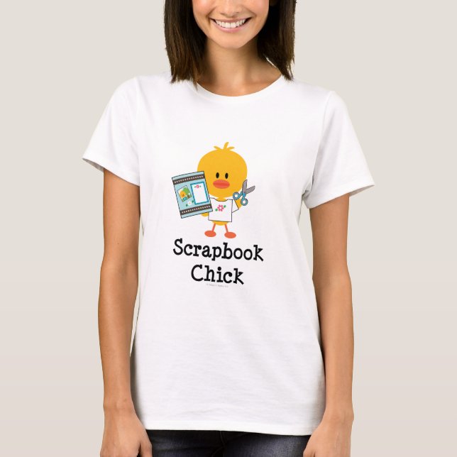 Skjorta för Scrapbookchick T Tee Shirt (Framsida)