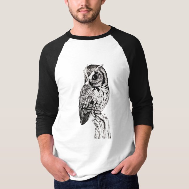 Skjorta för Screechuggla Tee Shirt (Framsida)