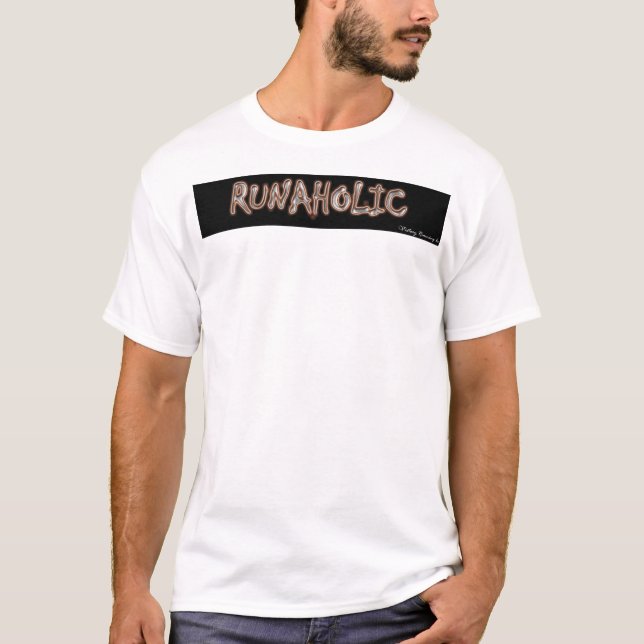 Skjorta för segerspringCo. Runaholic T Shirt (Framsida)