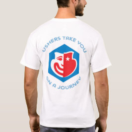 Skjorta för sexhörningsrättstjänarekortärmad, t shirt