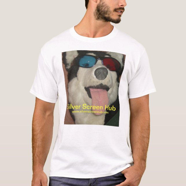 Skjorta för silverskärmnav t-shirt (Framsida)