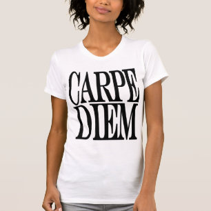 Skjorta för Singlet för Carpe Diem latinsk Tröja