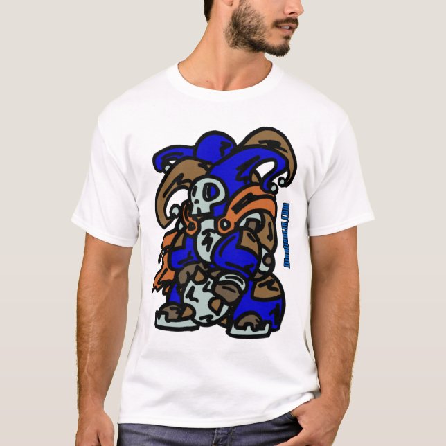 Skjorta för skallegyckelmakarerelik tee shirt (Framsida)