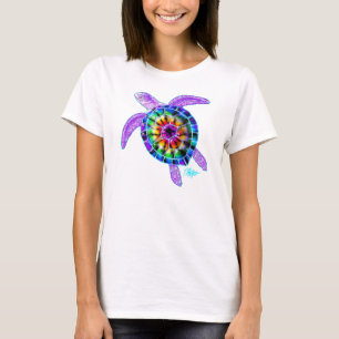 Skjorta för sköldpadda för Tiefärghav T-shirt