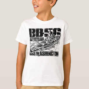 Skjorta för slagskeppWashington utslagsplats T Shirt