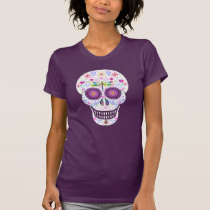 Skjorta för sländasockerskalle t-shirt