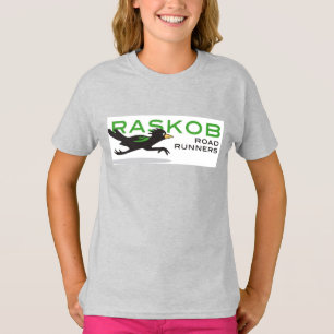 Skjorta för sleeve för flickaamerikanRaglan 3/4 T-shirt
