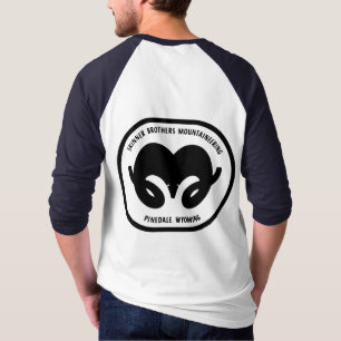 Skjorta för sleeve för Skinner broder¾ T Shirt