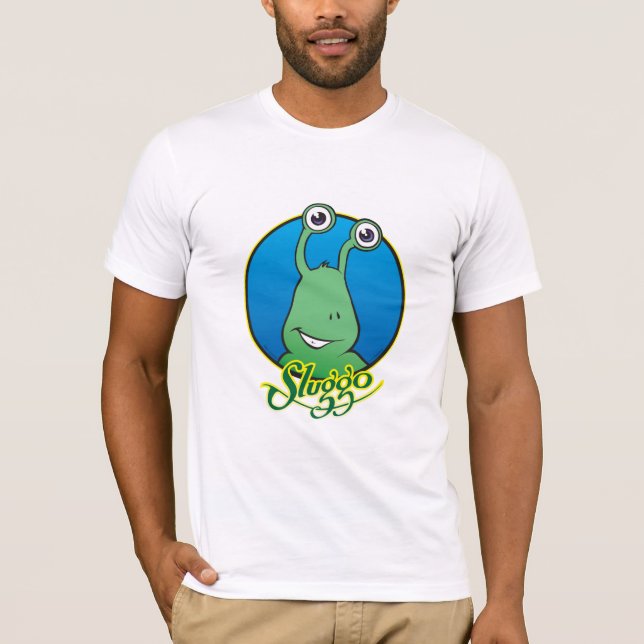 skjorta för sluggofläktklubb tee shirt (Framsida)