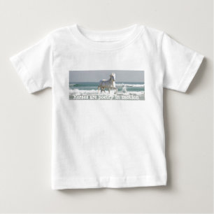 Skjorta för småbarn för hästhavskönhet unisex t-shirt