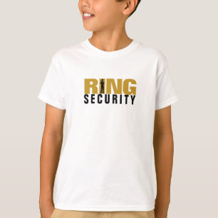 Skjorta för småbarn för ring för säkerhet fö t shirt
