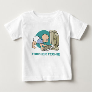 SKJORTA FÖR SMÅBARN TECHIE T ELLER T-SHIRT