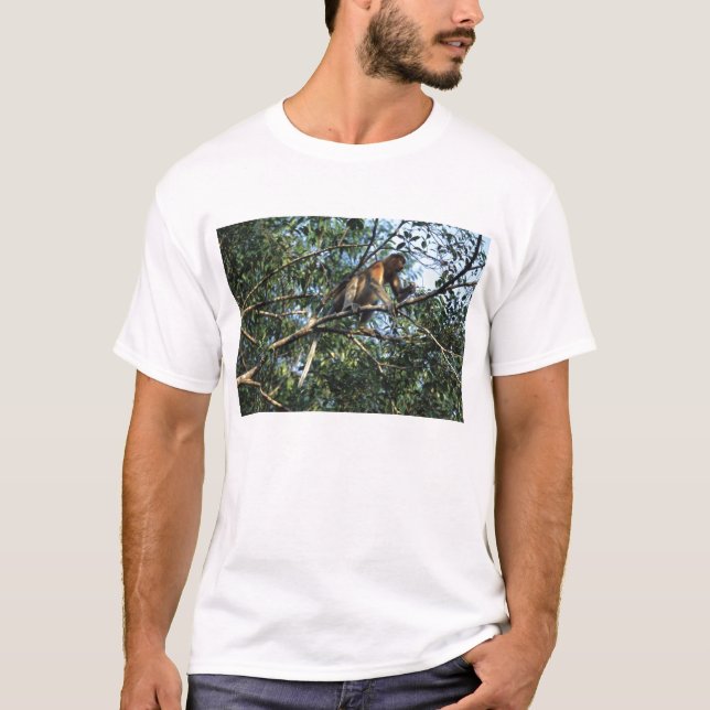 Skjorta för snabelapa T T-shirt (Framsida)