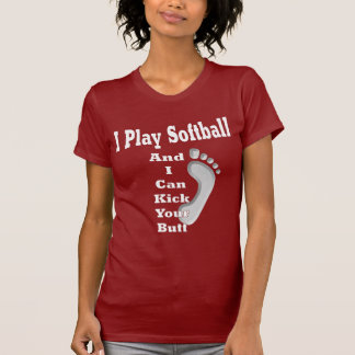 Skjorta för softball T - jag leker softball… Tröja