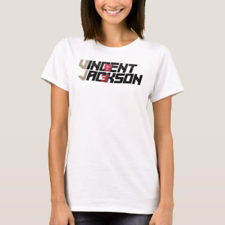 Skjorta för spagetti för Vincent Jackson damer Tee Shirt
