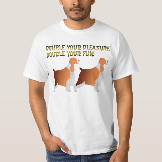 Skjorta för Spaniel för engelsk Springer Tee (Framsida)