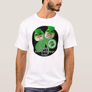 skjorta för St.-paddiesdag - svarten cirklar 2 Tee Shirt
