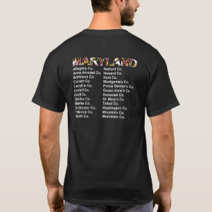 Skjorta för stil för Maryland länkonsert T-shirt