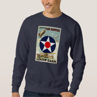 Skjorta för svett för arméluftkår sweatshirt