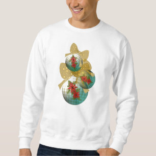 Skjorta för svett för julstjärnajulprydnadar sweatshirt