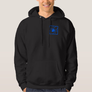 Skjorta för svett för Tech för blåttspindelNer Hoodie
