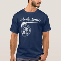 Skjorta för SwooshMiskatonic universiteten på mörk
