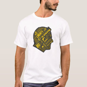 Skjorta för tanke för Ron Paul en som tror på T Shirt