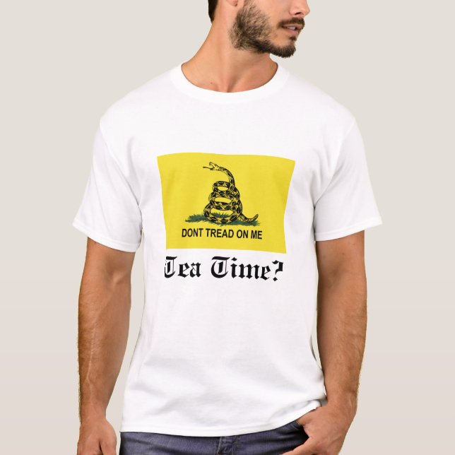 Skjorta för Teapartyutslagsplats Tee Shirt (Framsida)