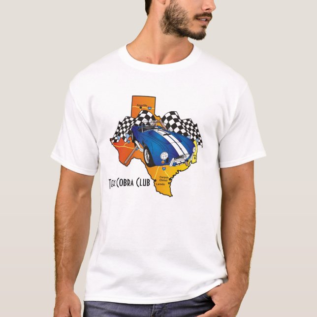 Skjorta för Texas kobraklubb Tee Shirt (Framsida)