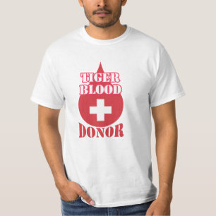 Skjorta för TIGERBLODGIVARE T T-shirt