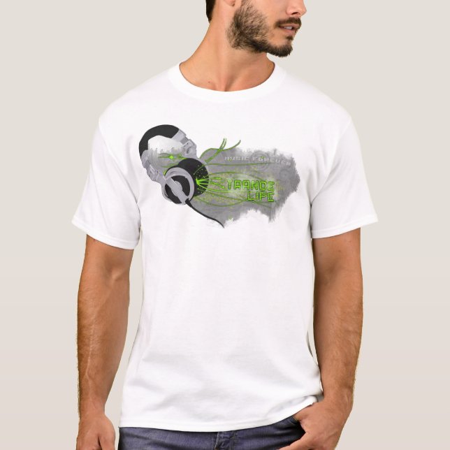 Skjorta för Tranceliv T Shirt (Framsida)