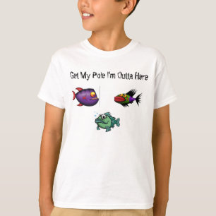 Skjorta för tre fisk tee shirt