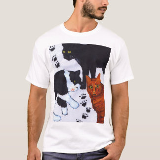 Skjorta för tre katter tee