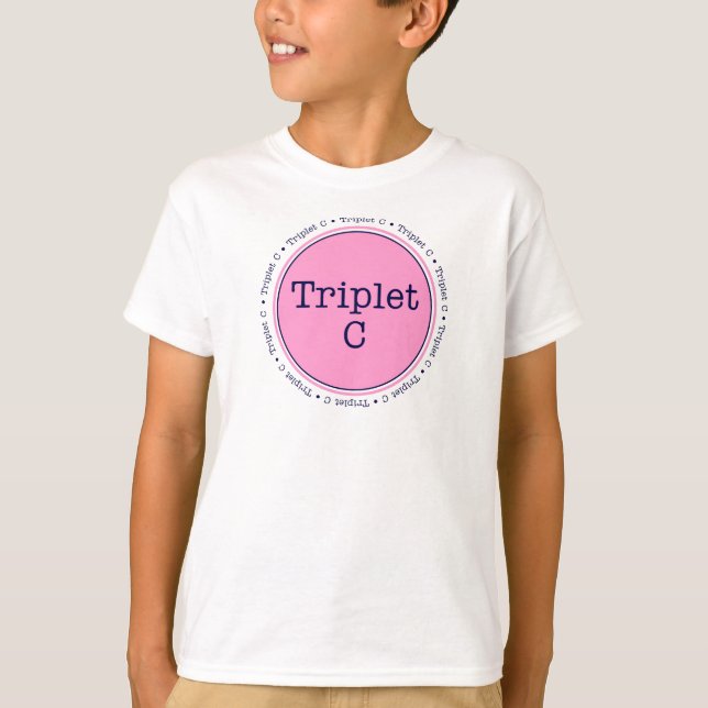 Skjorta för Triplet C T-shirt (Framsida)