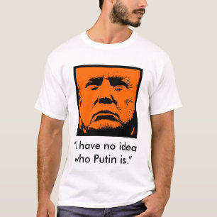 Skjorta för trumfPutin citationstecken Tee