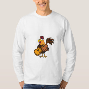 Skjorta för tupp BV och gitarr Tee Shirt