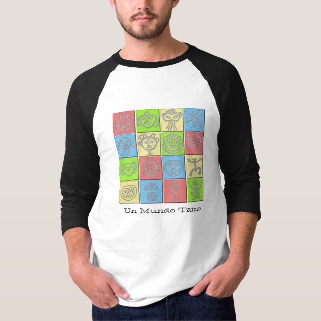 Skjorta för Un Mundo Taino Tee (Framsida)