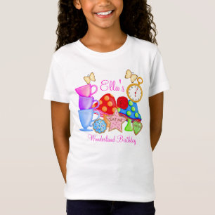 Skjorta för underlandfödelsedag T Tee Shirt