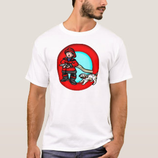 Skjorta för ungebrandman T T-shirt