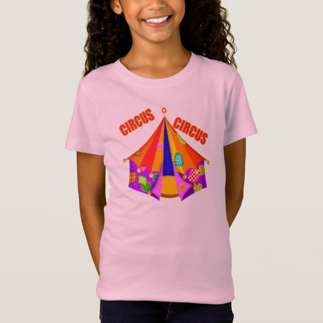 Skjorta för ungecirkustält T Tee Shirt (Framsida)