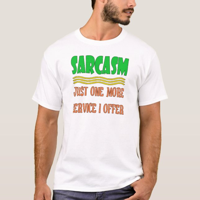 Skjorta för ungeSarcasm T Tee (Framsida)