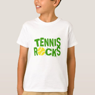 Skjorta för ungetennis T för pojkar och flickor Shirt