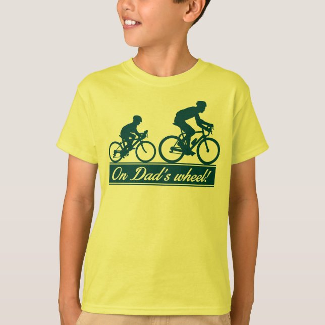 Skjorta för ungevägcykel T T-shirt (Framsida)