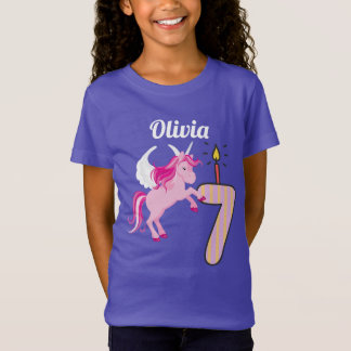 skjorta för Unicorn för namn för T-shirt