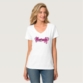 Skjorta för upplaga för NOWAKE-vit V BCA T Shirt